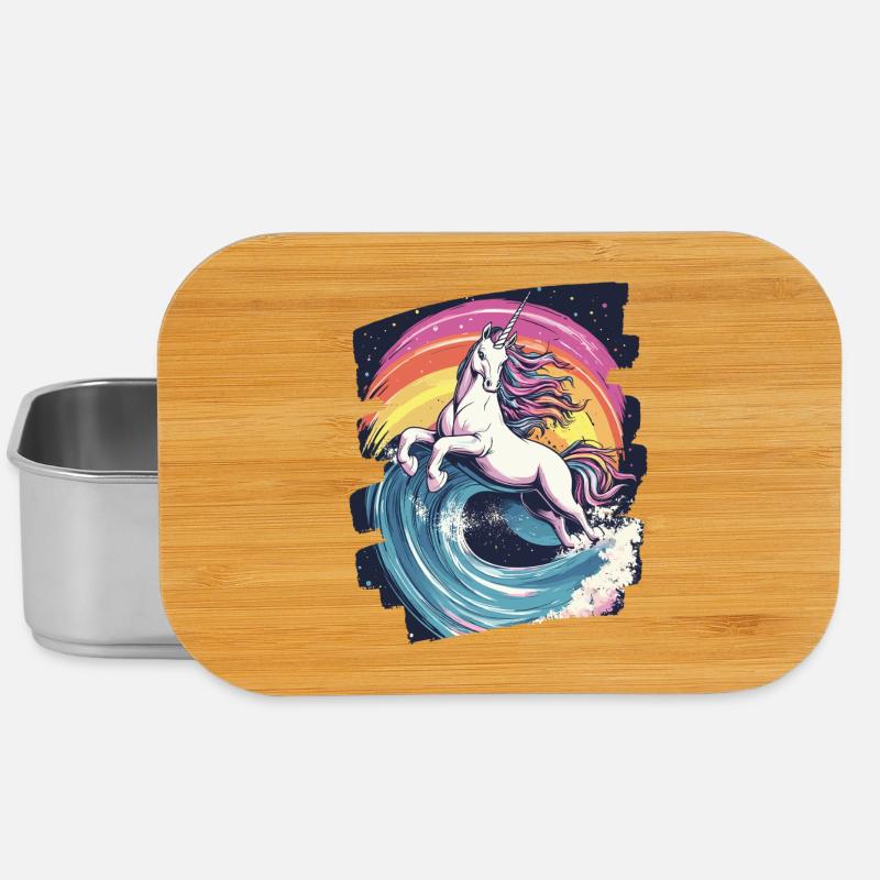 Einhorn - Lunch Box - Silber