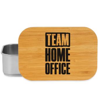 Team Home Office Online Business Affiliate - Lunch Box - silver - Front