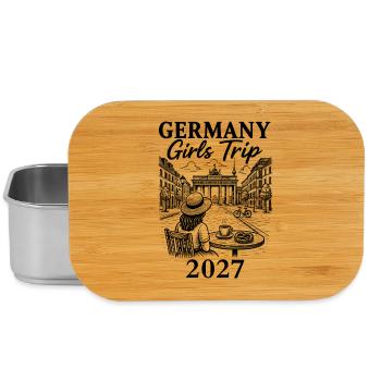 Germany Girls Trip 2027 - Lunch Box - Silber - Vorne