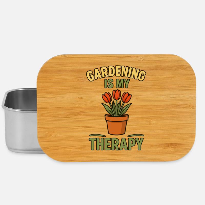 Conception thérapeutique Garden Love - Boîte à goûter - argent
