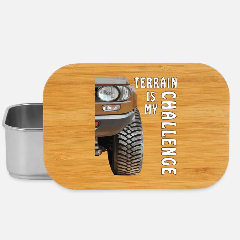 AUTO TERRAIN IS MY CHALLENGE - Lunch Box - Silber