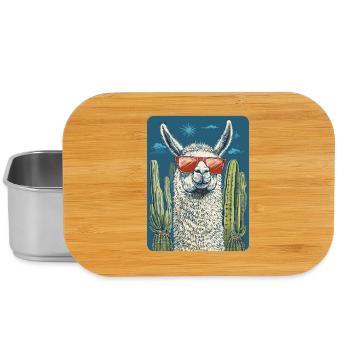 lama - Lunch Box - silver - Front