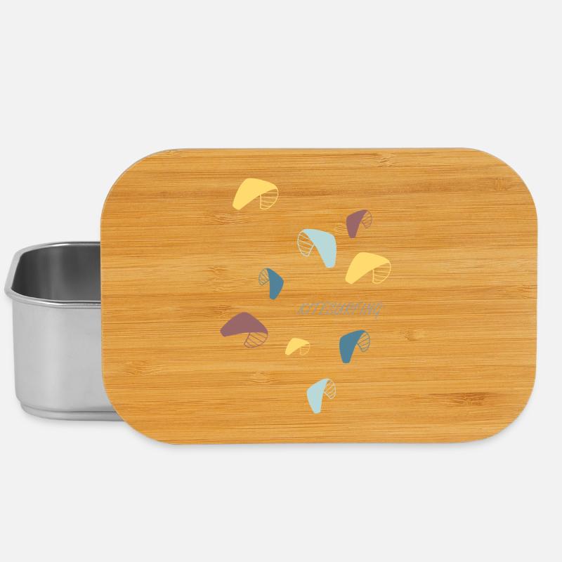 Kitesurf Motif Pastel - Boîte à goûter - argent