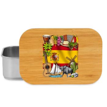 Espagne - Boîte à goûter - argent - Devant