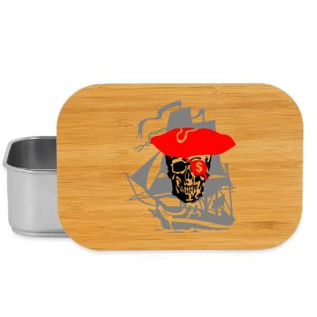 Pirate - Boîte à goûter - argent - Devant