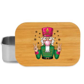 Nussknacker Kaugummi - Lunch Box - Silber - Vorne