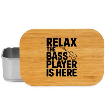 Entspannt euch, der Bassist ist da! - Lunch Box - Silber - Vorne