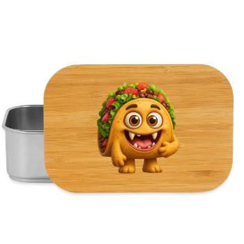 Taco Monster - Lunch Box - silver - Front