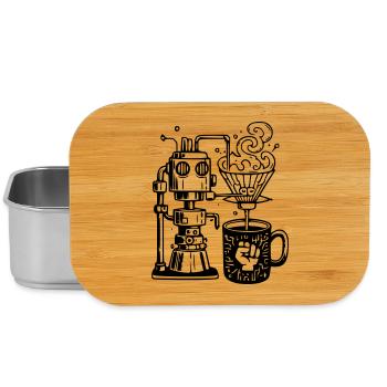 Grind or Die : Robot Chef pour baristas - Boîte à goûter - argent - Devant