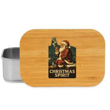 christmas spirit - Lunch Box - silver - Front