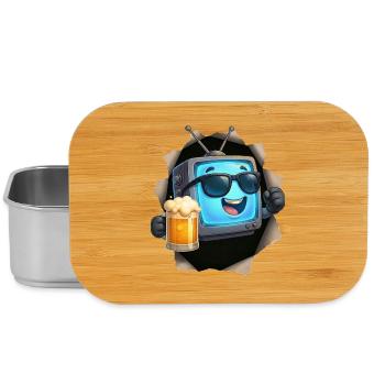 TV Beer - Lunch Box - silver - Front