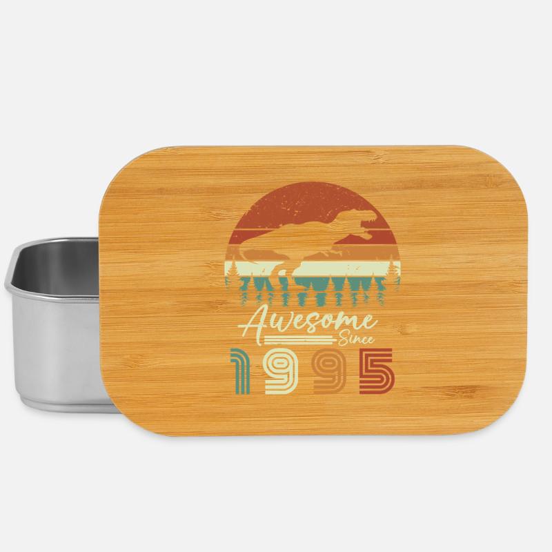 awsome_since_dinaseur_1995 - Lunch Box - Silber