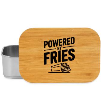 Angetrieben von Fries - Lunch Box - Silber - Vorne