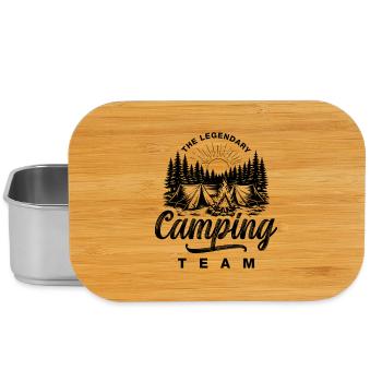 Tente extérieure de l’équipe de camping - Boîte à goûter - argent - Devant