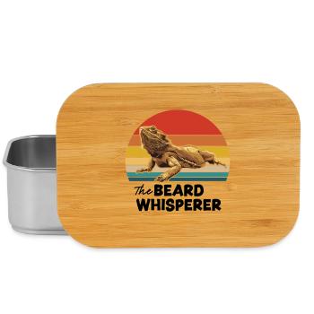 The Beard Whisperer - Lunch Box - silver - Front