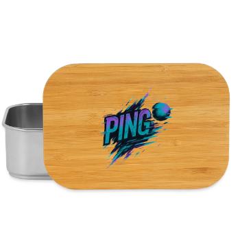 Ping Pong - Tennis de Table - Lunch Box - silver - Front