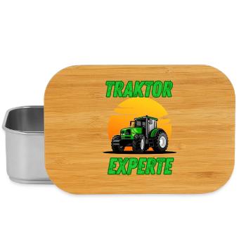 Traktor Experte - Lunch Box - Silber - Vorne
