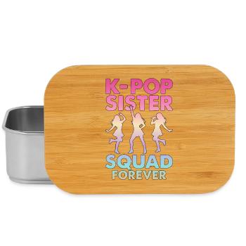 K-Pop Sister Squad Forever - Lunch Box - Silber - Vorne