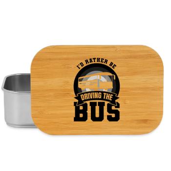 Busfahrer Witz - Lunch Box - Silber - Vorne