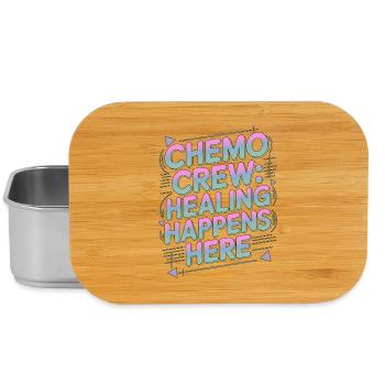 Oncology Nurse Chemo Crew Healing Oncology Nursing - Lunch Box - Silber - Vorne