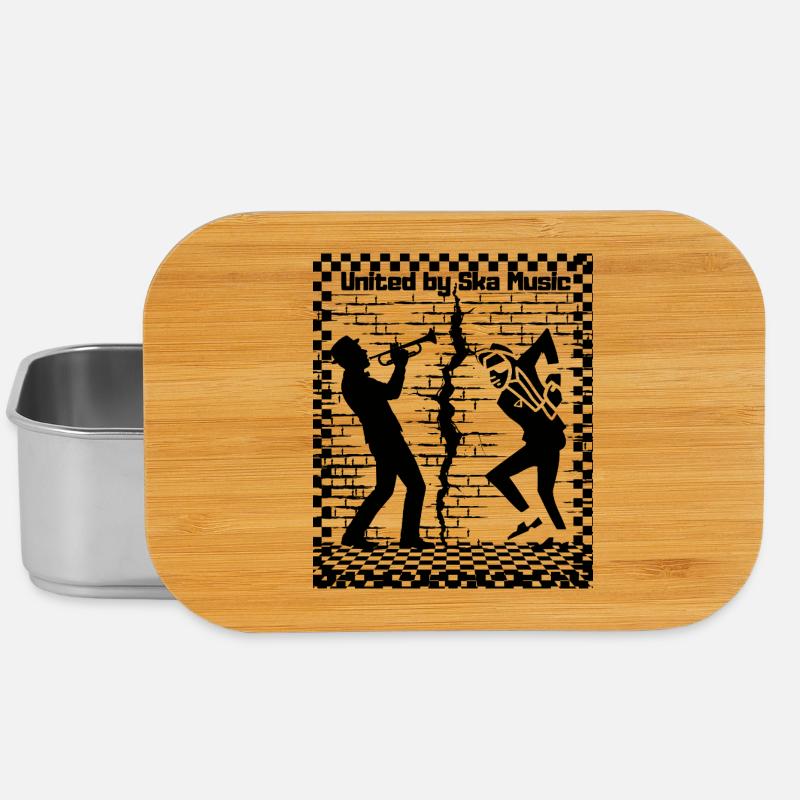 ska music - Lunch Box - silver