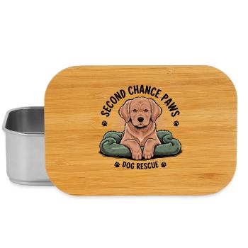 Second Chance Paws Hund Rettung - Lunch Box - Silber - Vorne