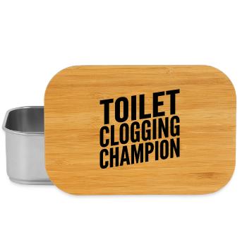 Champion de fermeture de toilettes - Boîte à goûter - argent - Devant