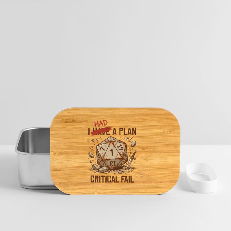 Échec critique – J’avais un plan cube Boîte à goûter