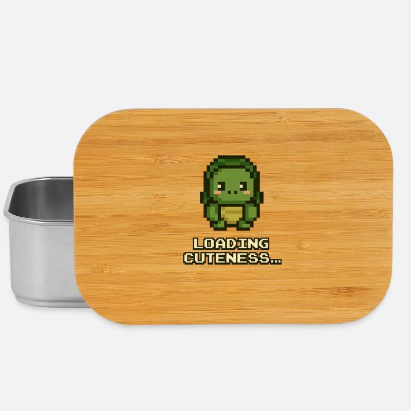 Téléchargez Mignon Dino Pixel - Boîte à goûter - argent