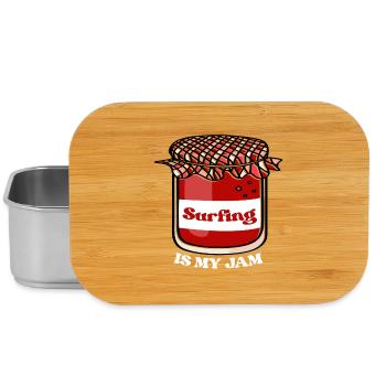 Motif de surf jam sur lunettes Impression - Boîte à goûter - argent - Devant