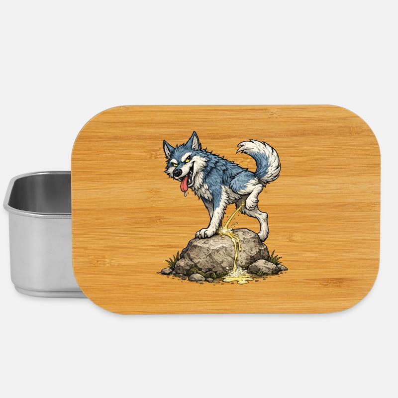 Wolves - Boîte à goûter - argent