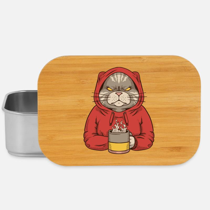 That’s What I Do – I Drink Coffee and Hate People  - Lunch Box - Silber