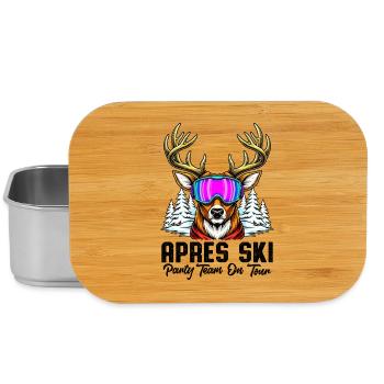 L'équipe d'Apres Ski Party en tournée - Boîte à goûter - argent - Devant