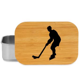 Eishockey Player - Lunch Box - silver - Front