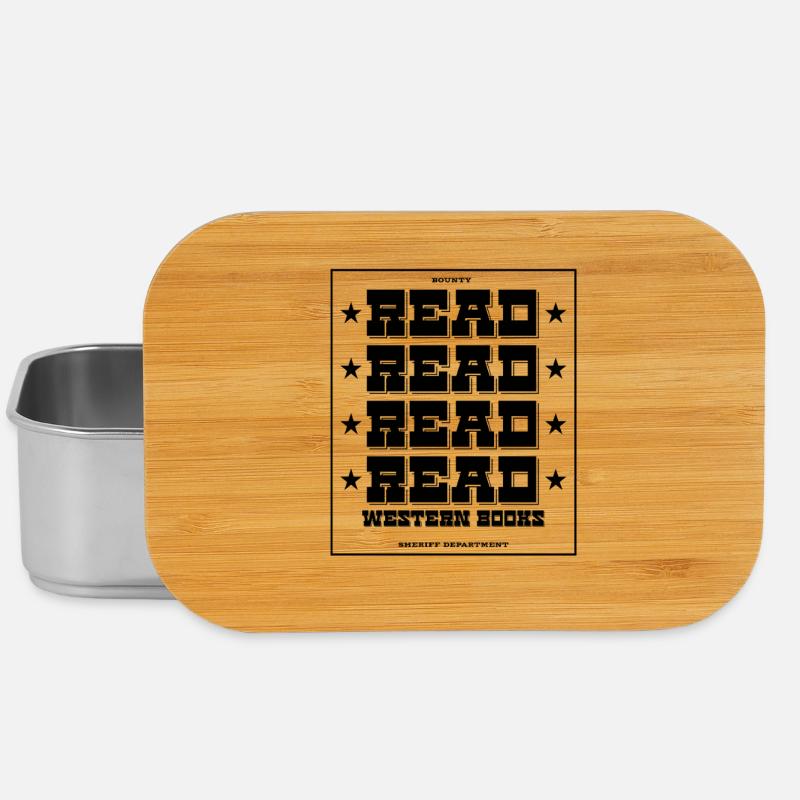Read Design - Western Look - Lunch Box - Silber