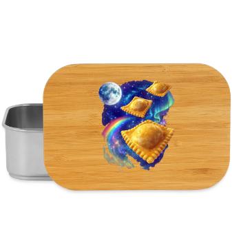 Weltraum Ravioli - Lunch Box - Silber - Vorne