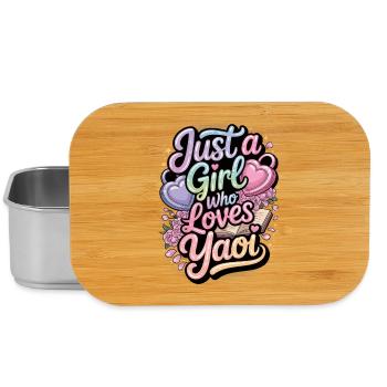 Nur ein Mädchen, das Yaoi liebt. - Lunch Box - Silber - Vorne