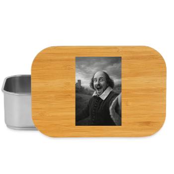 William Shakespeare Selfie - Lunch Box - silver - Front