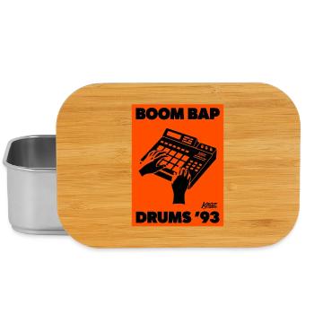 Boom Bap Drums '93 Retro - Lunch Box - Silber - Vorne