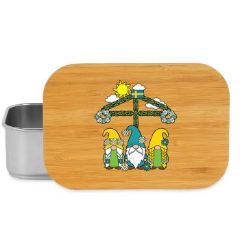 Litha Pagan: Sommersonnenwende, Mittsommer, Mittsommer, Mittsommer. - Lunch Box - Silber - Vorne