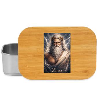 Zeus Porträt - Lunch Box - Silber - Vorne