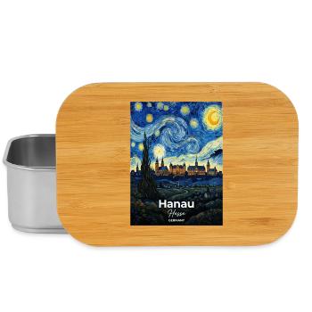 Hanau Germany Sternennacht - Lunch Box - Silber - Vorne