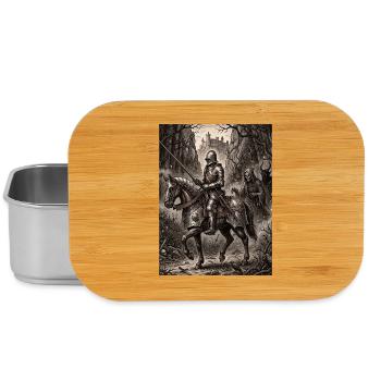 Knight Death and the Devil by Albrecht Durer - Lunch Box - Silber - Vorne