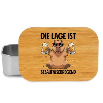 Die Lage Ist Besäufniserregend - Lunch Box - Silber - Vorne