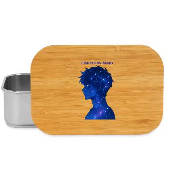 Nébuleuse Spirituelle Sans Limites - Boîte à goûter - argent - Devant