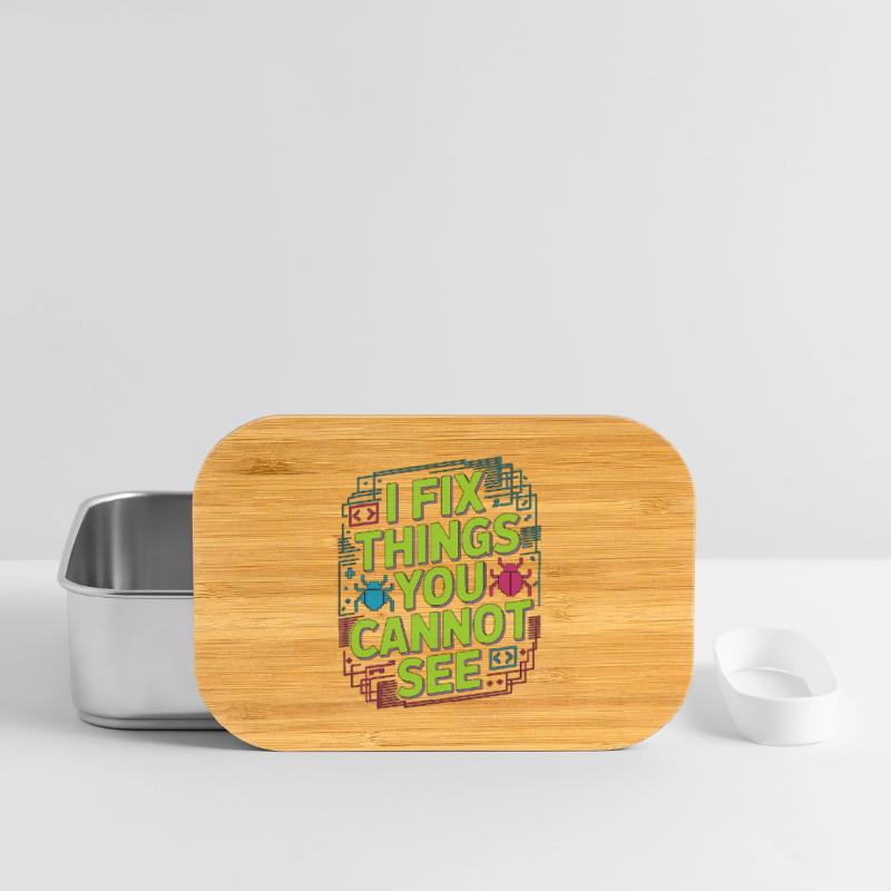 Game Developer I Fix Things Software Developer Lunch Box