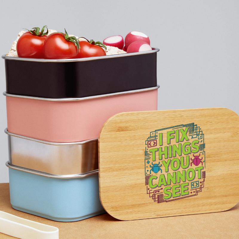 Game Developer I Fix Things Software Developer Lunch Box