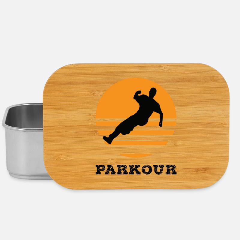 Parkour - Lunch Box - Silber