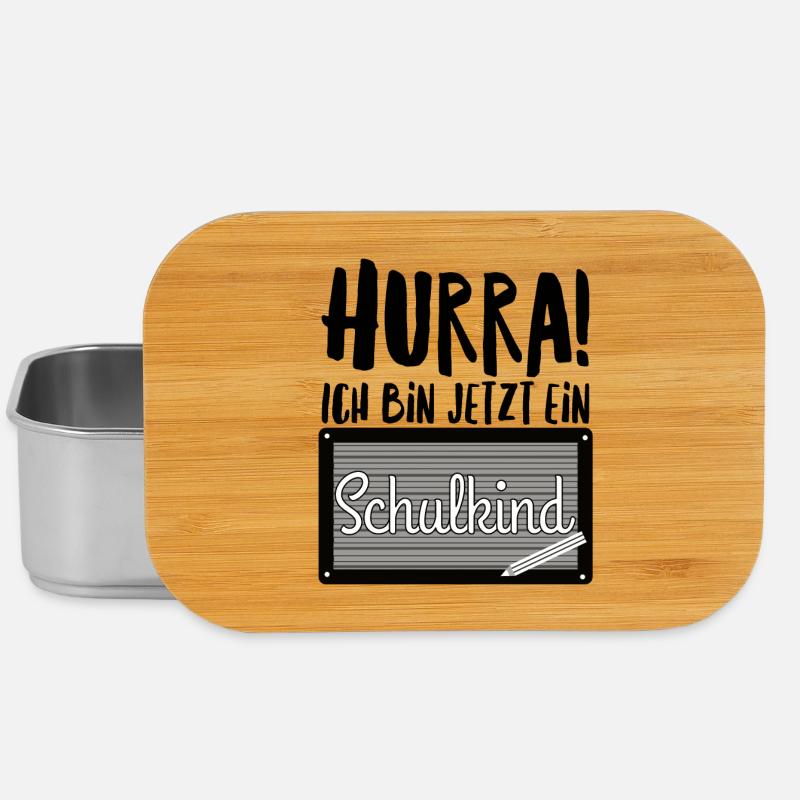 Hurra! Ich bin jetzt ein Schulkind - Lunch Box - Silber