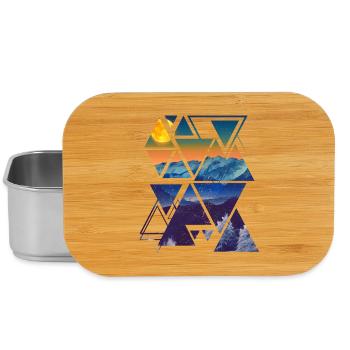Natur - Lunch Box - Silber - Vorne